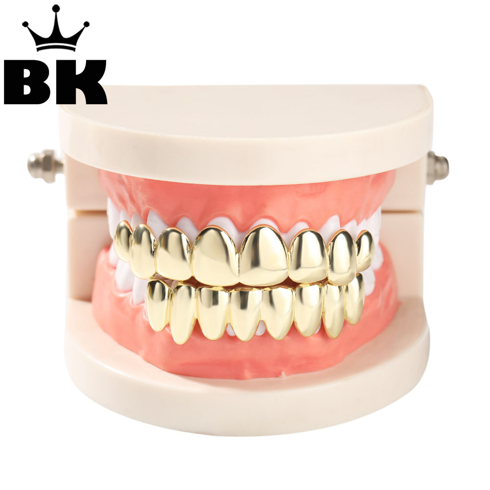 Street Fashion Jewelry - THE BLING KING 14K pozłacany polerowany
