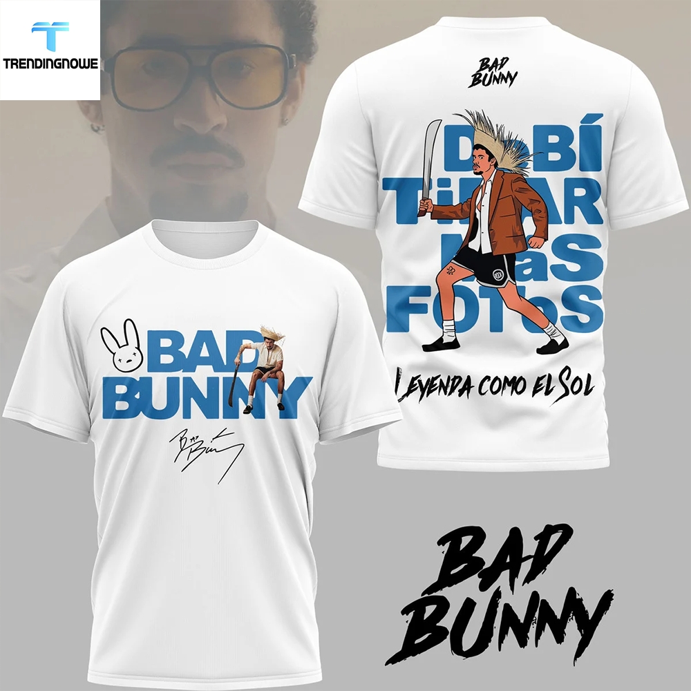Foto Street Fashion - Drukowany w 3D Bad Bunny Debi