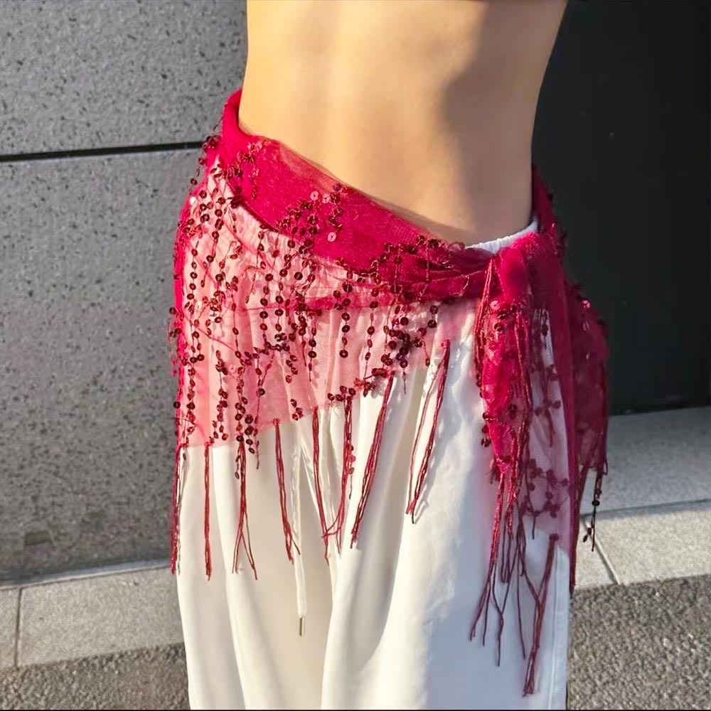 Street Fashion Thailand - Modny pas do tańca brzucha z