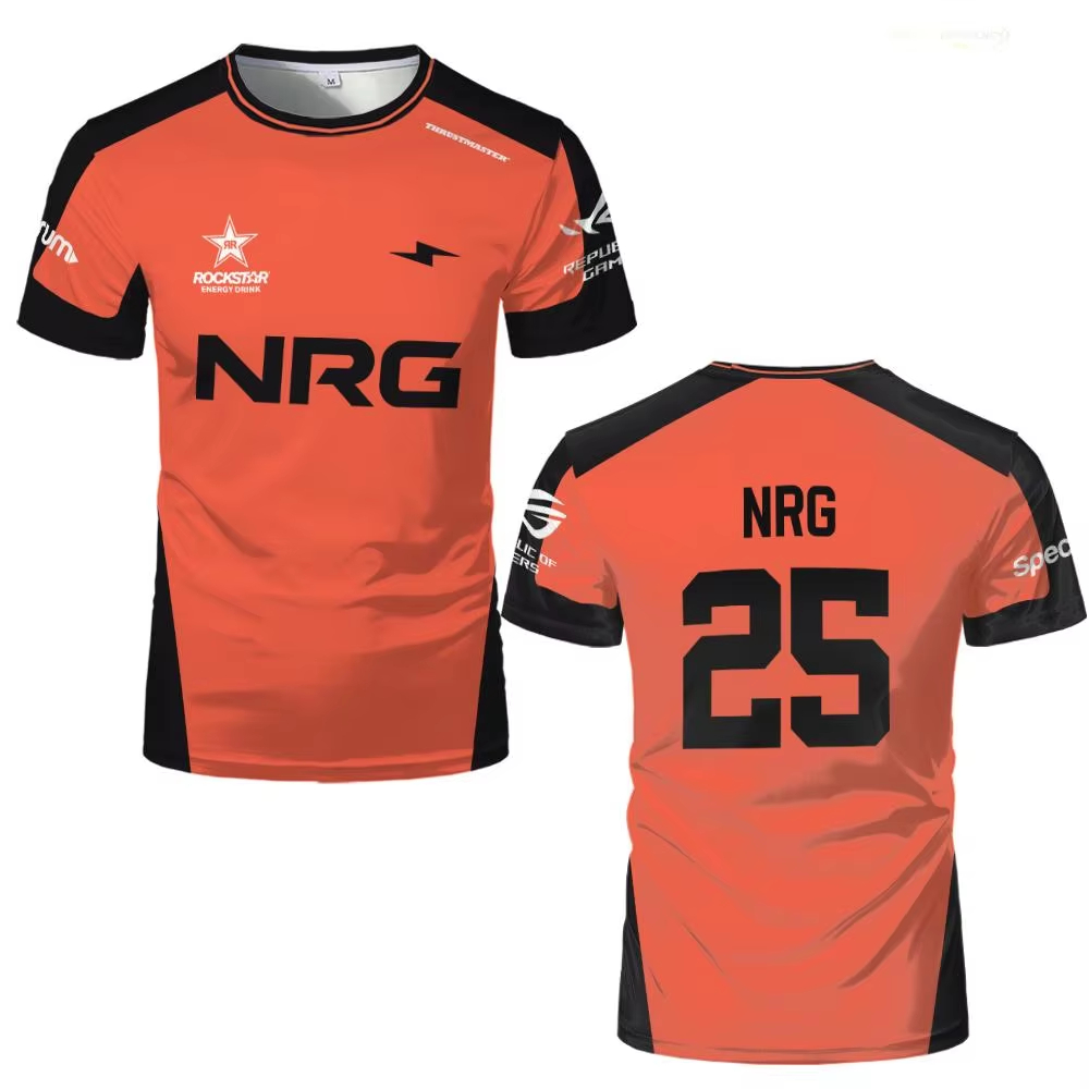 Street Fashion In Paris - Nowa, popularna koszulka NRG Esports Surge,