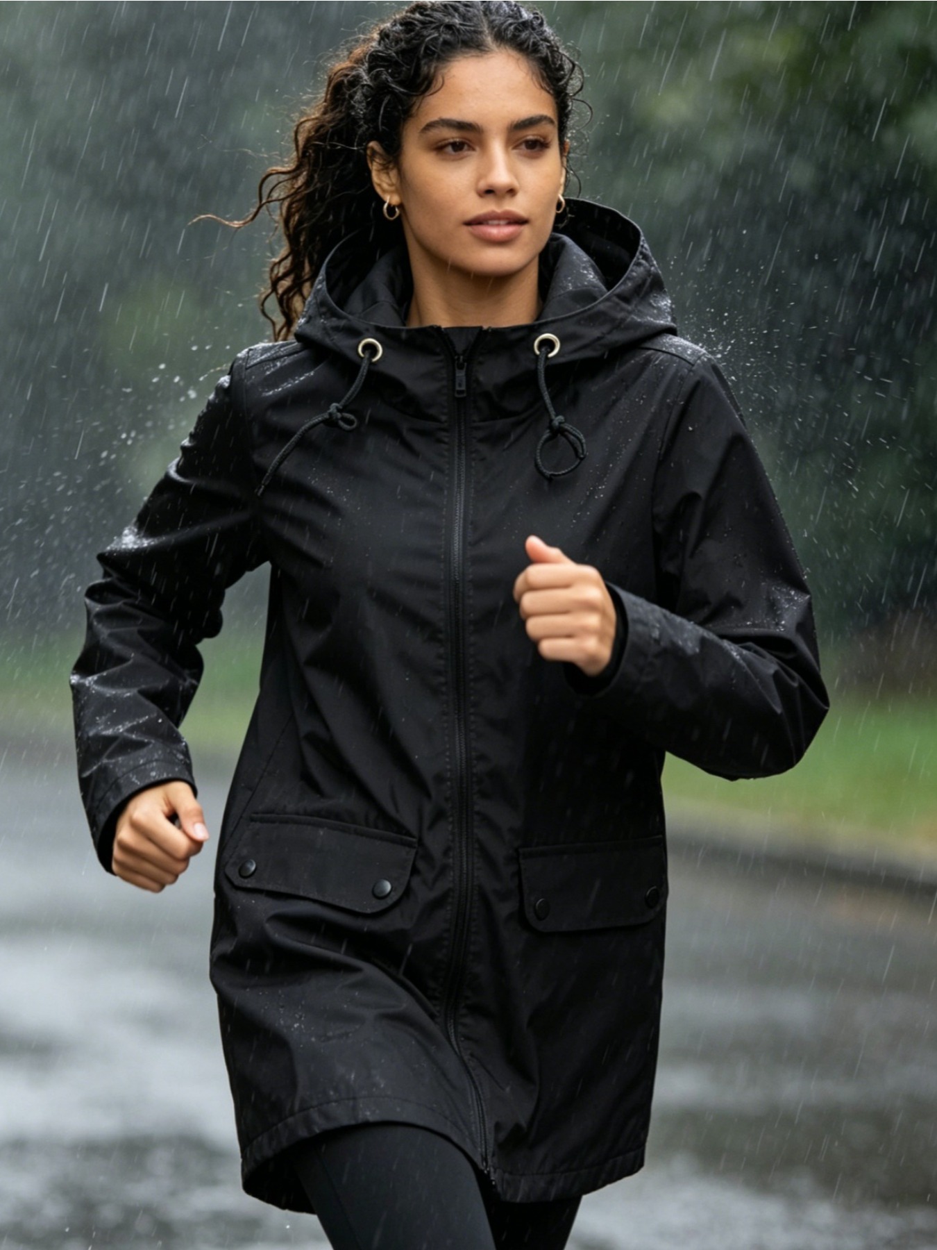 Windbreak Shell Jacket - Lekka, wodoodporna kurtka przeciwdeszczowa dla kobiet,