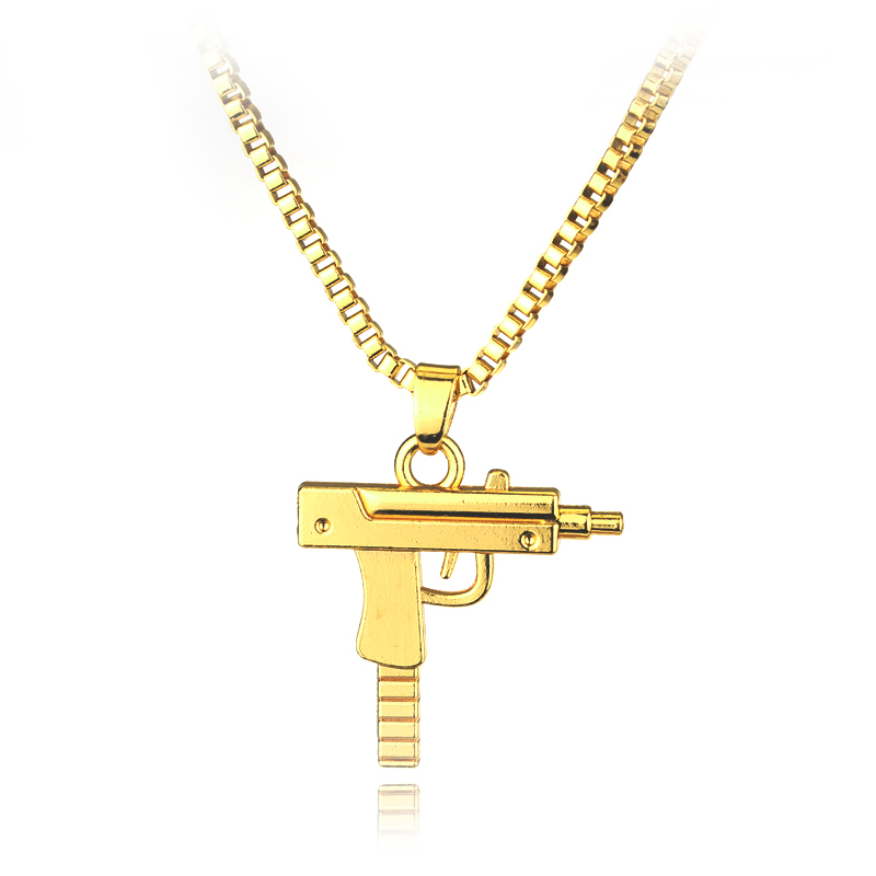 Street Fashion Jewelry - Modny naszyjnik z zawieszką w kształcie