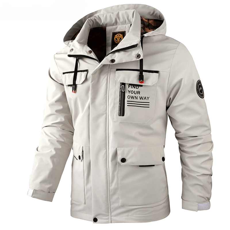 Modna męska wiatrówka na co dz – Windbreak Shell Jacket recenzja i cena