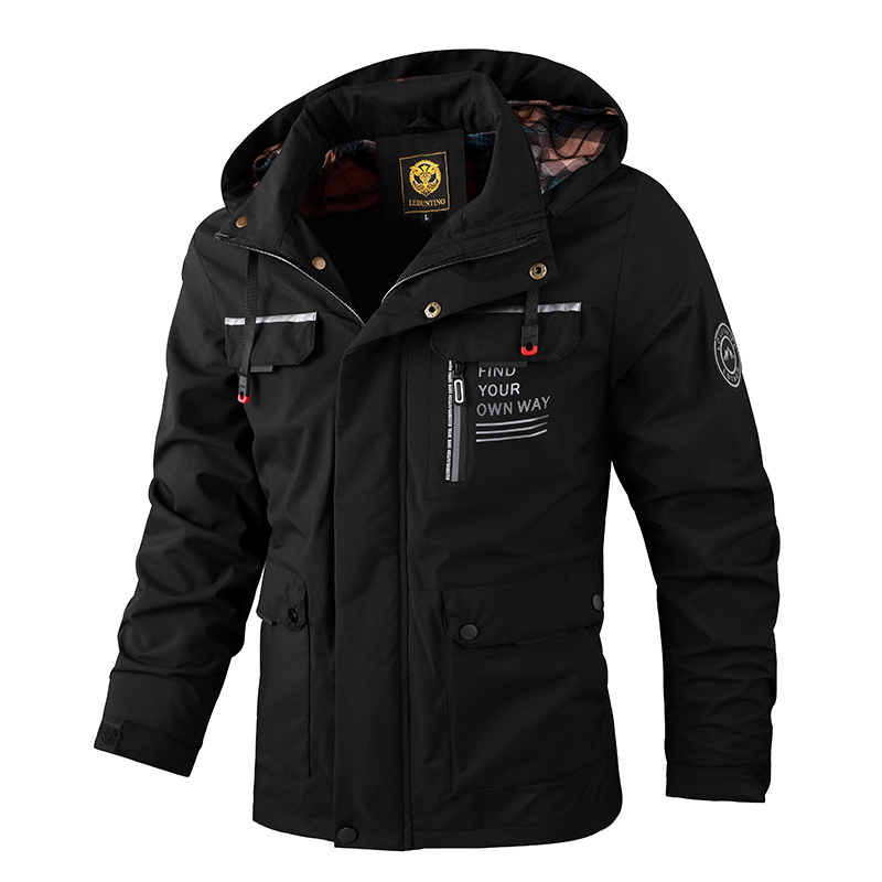 Modna męska wiatrówka na co dz – Windbreak Shell Jacket recenzja i cena