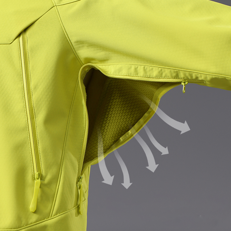 Kurtka softshell LNGXO męska d – Windbreak Shell Jacket recenzja i cena