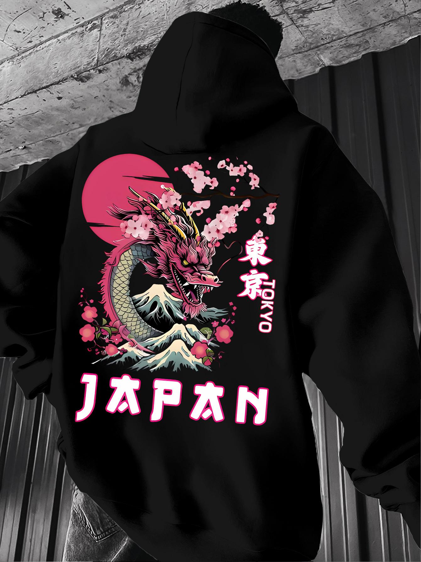 Męska bluza z kapturem w japoń – Street Fashion Tokyo recenzja i cena