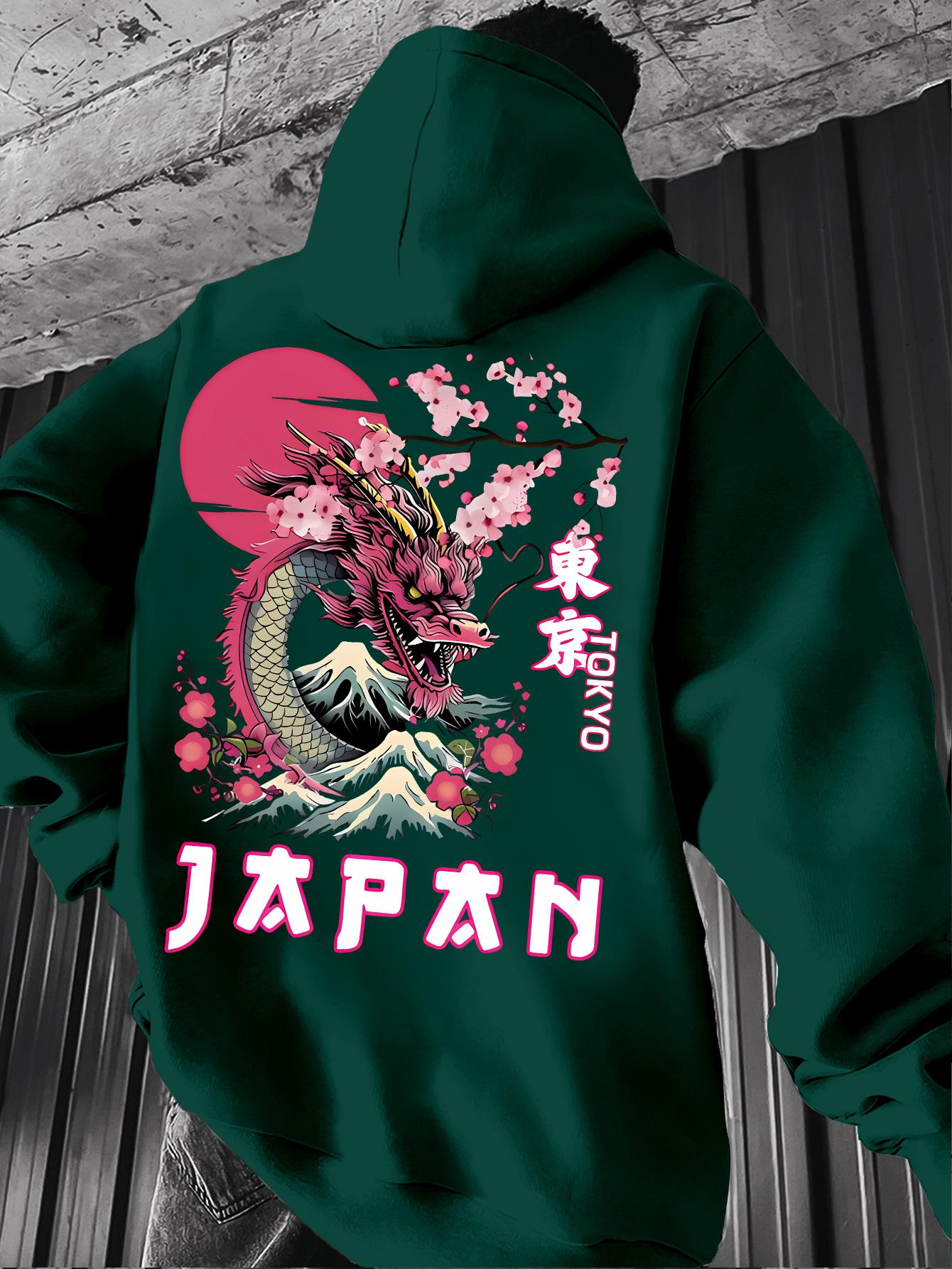 Męska bluza z kapturem w japoń – Street Fashion Tokyo recenzja i cena