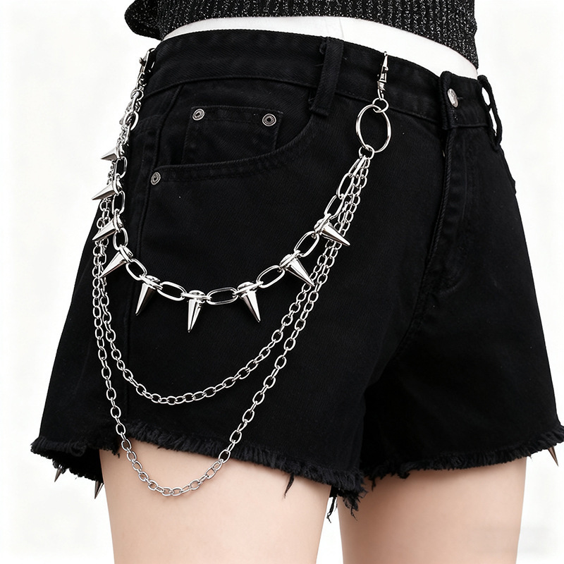 Unisexowy łańcuch na spodnie w – Street Fashion Jewelry recenzja i cena