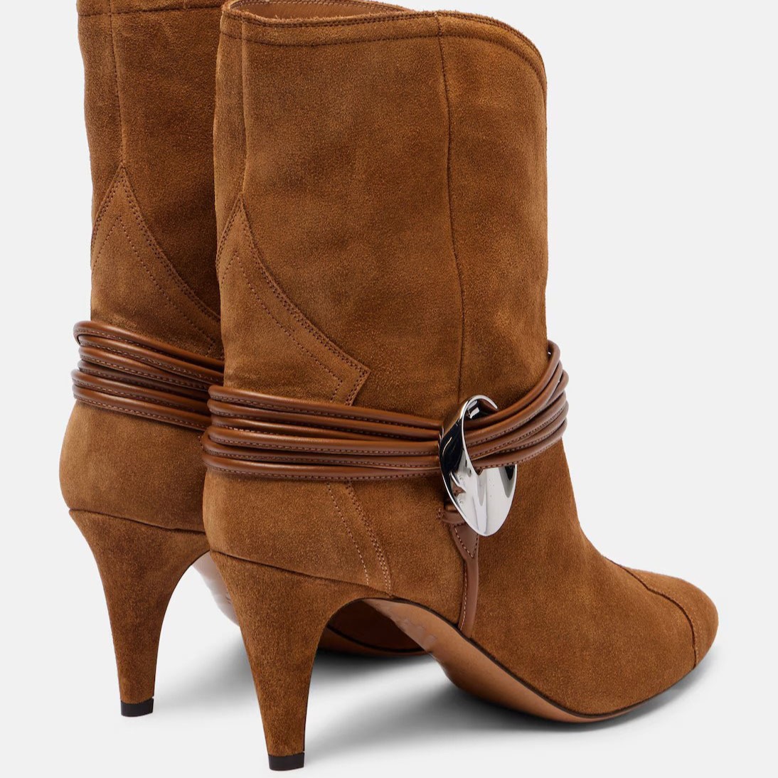 Damskie zamszowe botki western – Street Fashion Look recenzja i cena