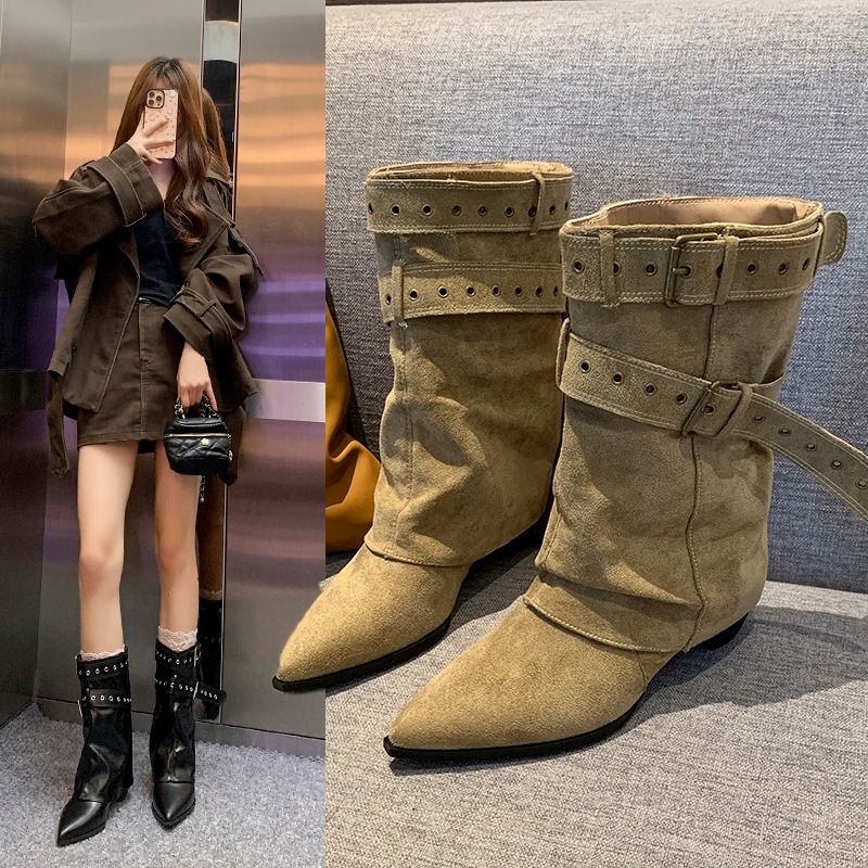 Botki damskie z ostrym noskiem – Street Fashion Trends recenzja i cena
