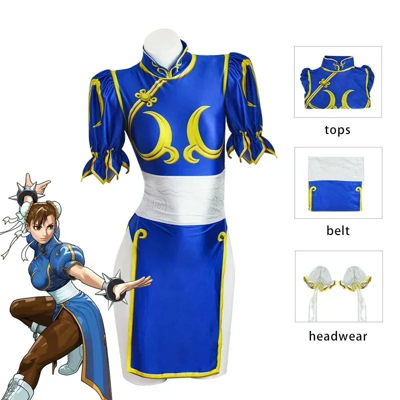 Kostium Cosplay Chun Li z Stre – Street Fashion Anime recenzja i cena