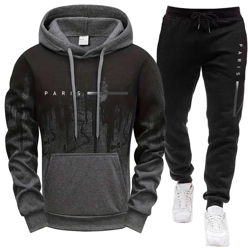 Męski zestaw/bluza z kapturem/ – Street Fashion In Paris recenzja i cena