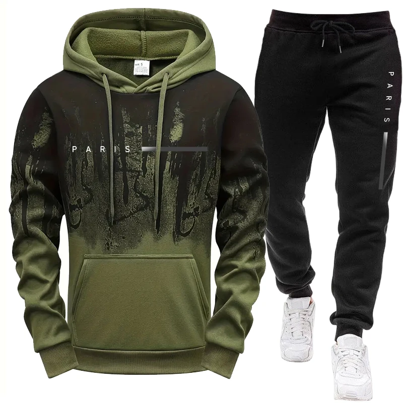 Męski zestaw/bluza z kapturem/ – Street Fashion In Paris recenzja i cena