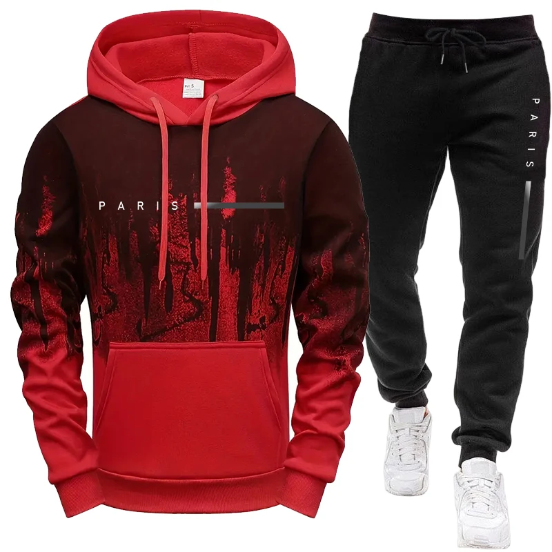 Męski zestaw/bluza z kapturem/ – Street Fashion In Paris recenzja i cena