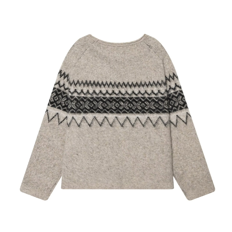 Luźny sweter na jesień i zimę, – Street Fashion Look recenzja i cena