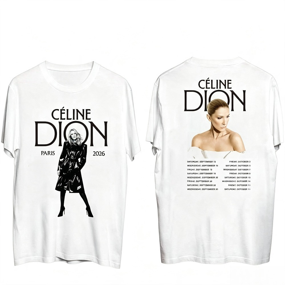 Koszulka Celine Dion Paris 202 – Street Fashion In Paris recenzja i cena