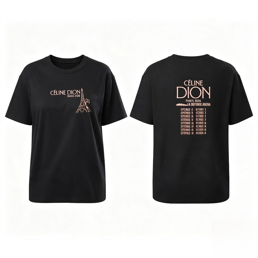 Koszulka Celine Dion Paris 202 – Street Fashion In Paris recenzja i cena