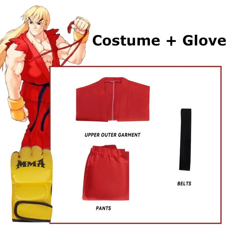 Kostium cosplayowy Ryu i Kena  – Street Fashion Anime recenzja i cena