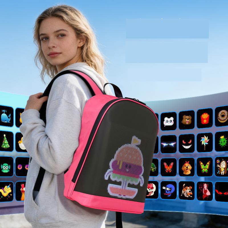 Modne plecaki LED z aplikacją, – Street Fashion App recenzja i cena
